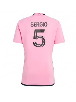 Inter Miami Sergio Busquets #5 Heimtrikot 2024-25 Kurzarm